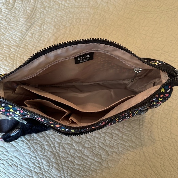 Kipling HB6492 Callie Crossbody Shoulder Bag Purse Polyester Floral Mozzaik - Picture 3 of 4